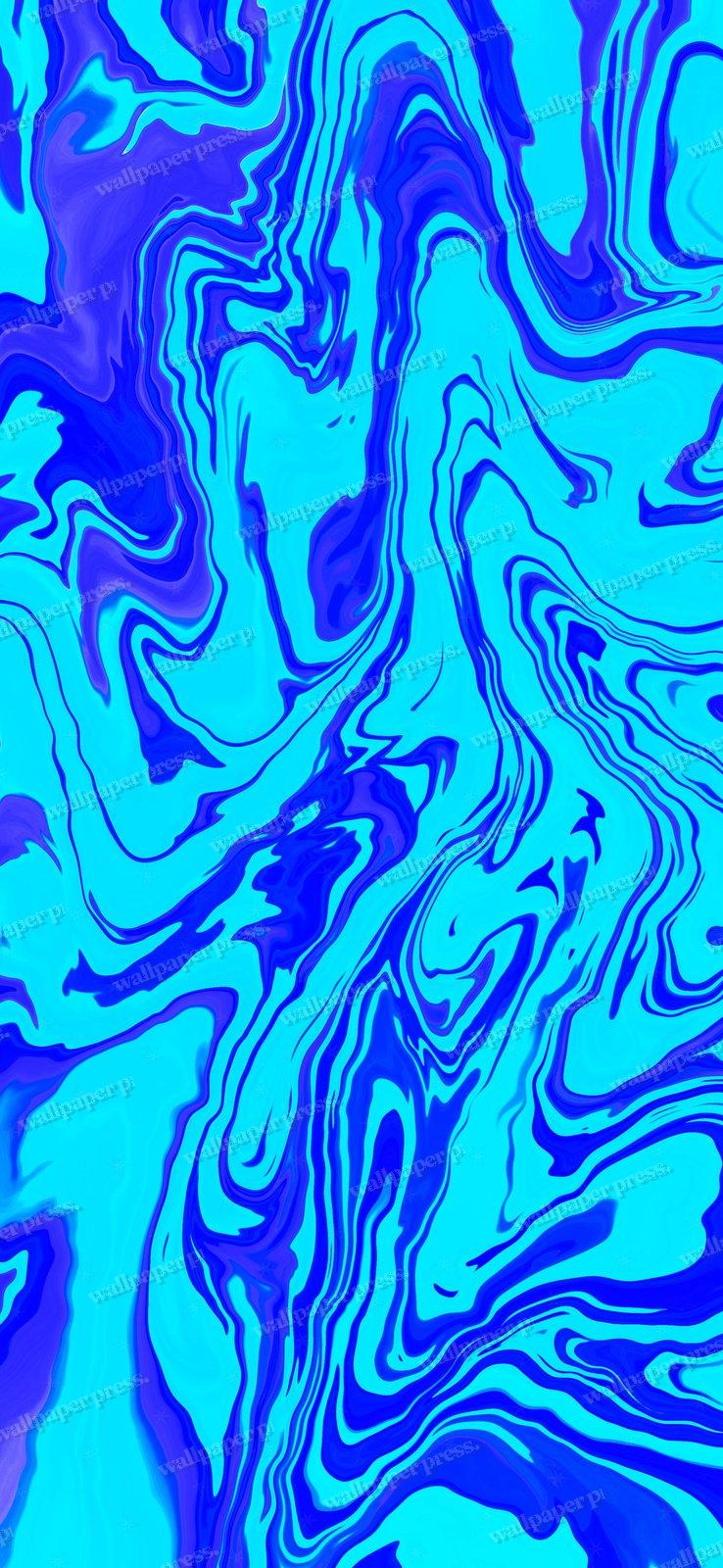 Blue Lava shown on an iPhone