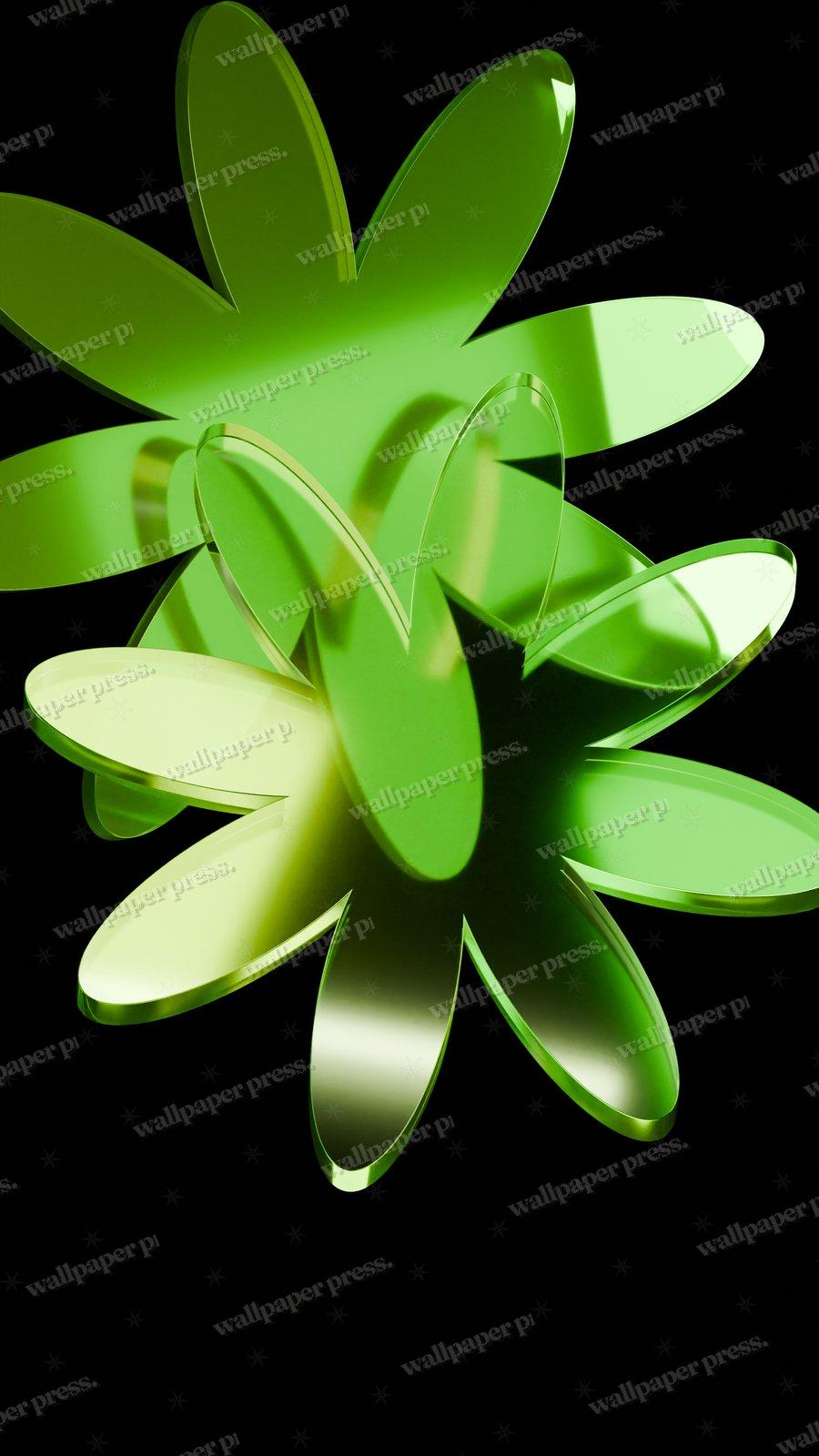 Lime Reverie shown on an iPhone