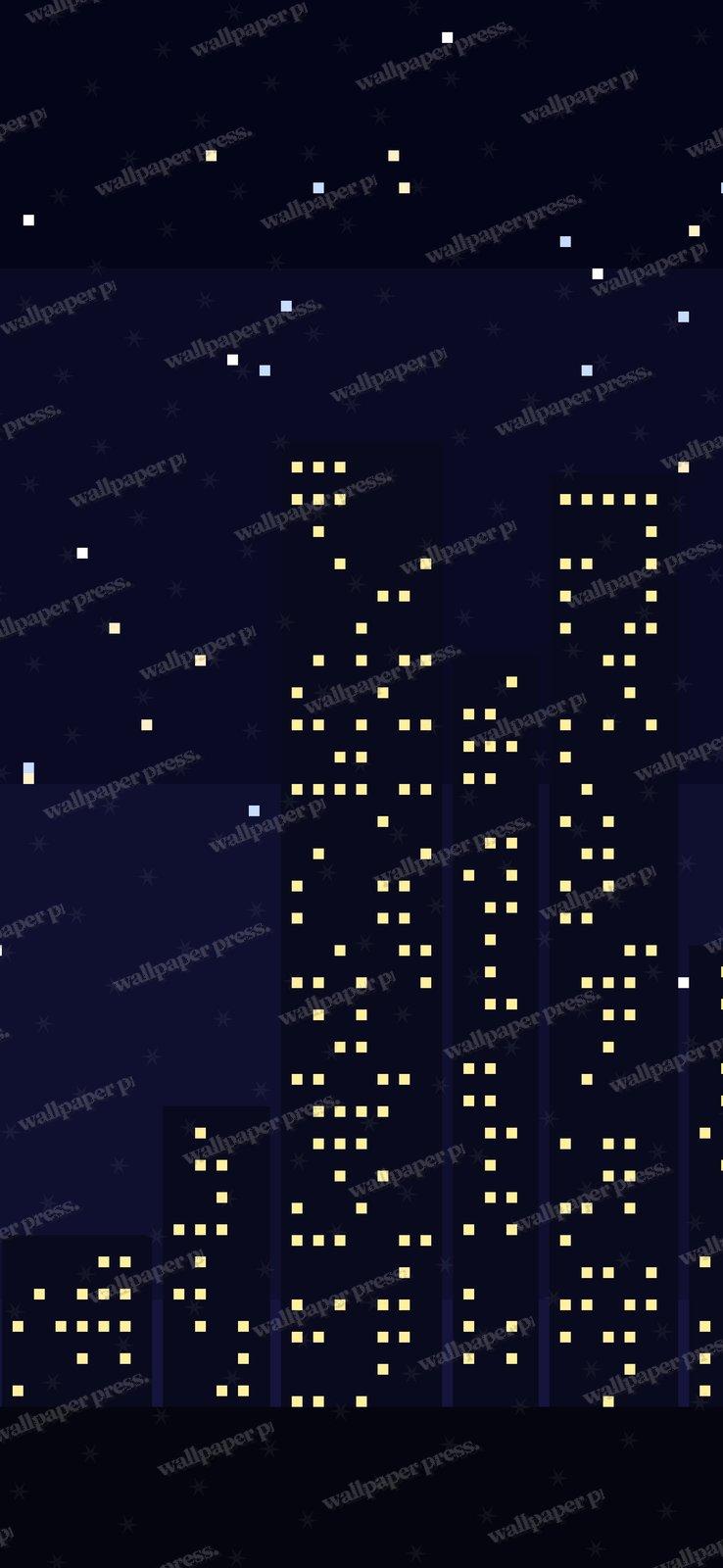 Midnight Metropolis shown on an iPhone