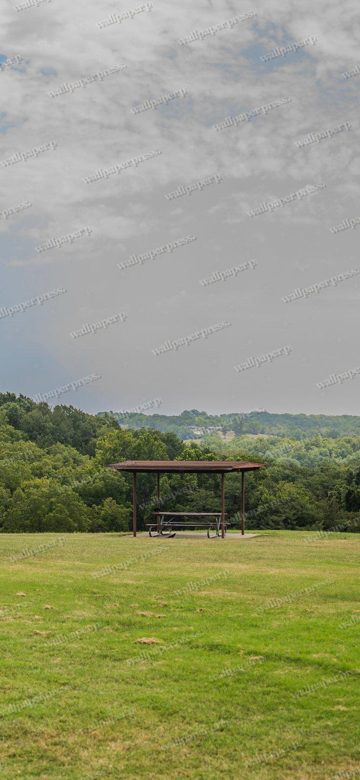 Sweeping Vistas shown on an iPhone