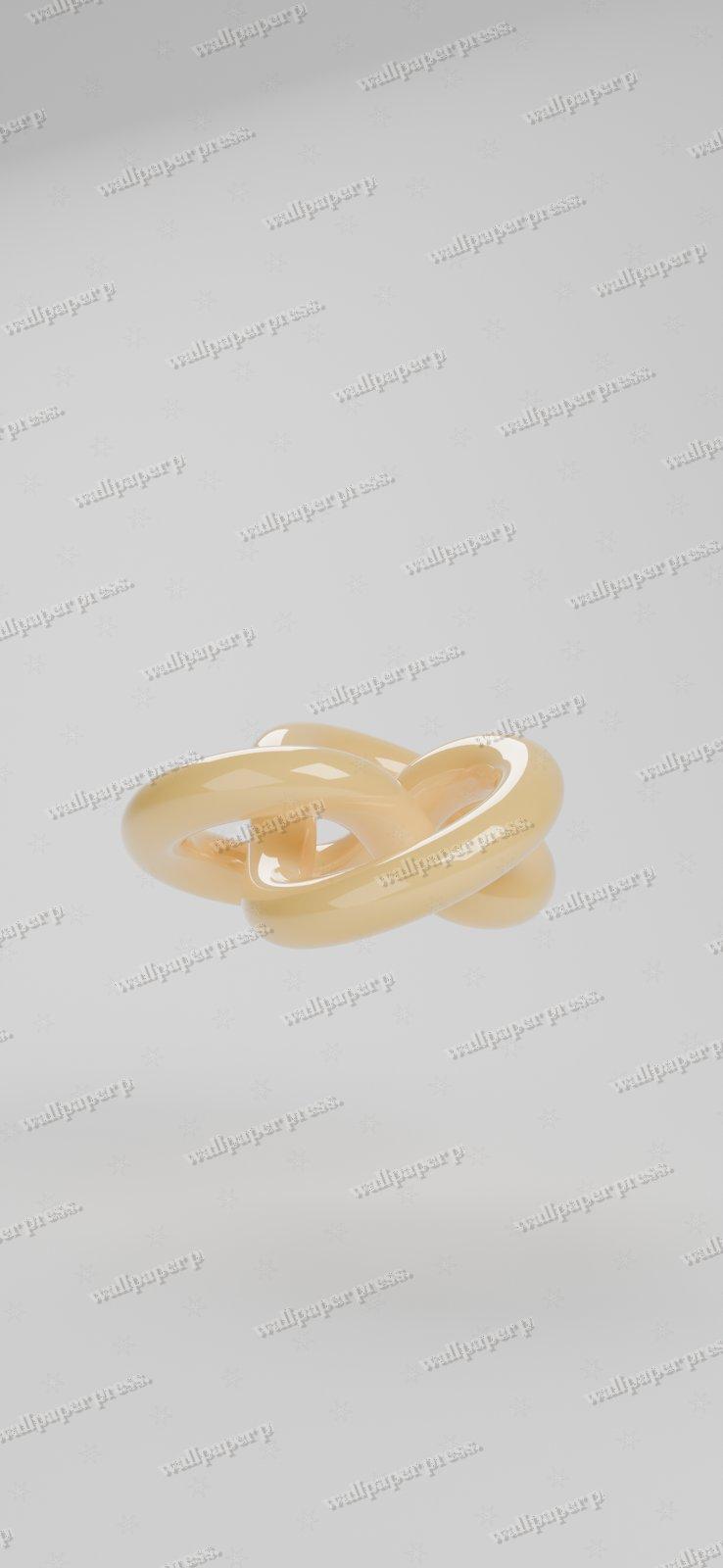 Trefoil Knot Amber shown on an iPhone
