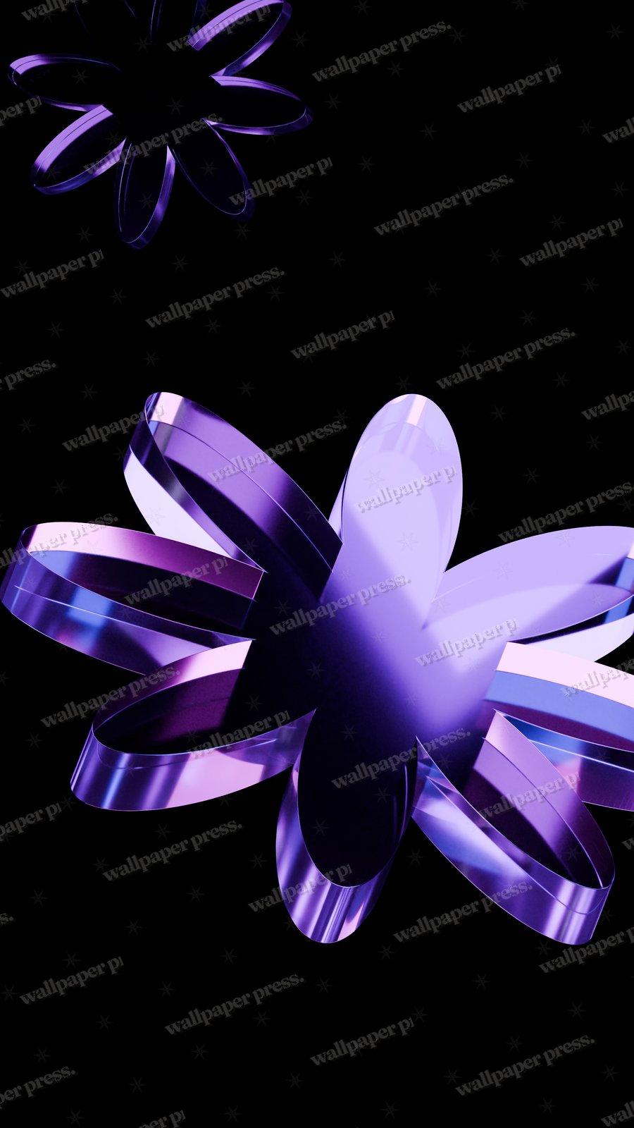 Violet Frequency shown on an iPhone