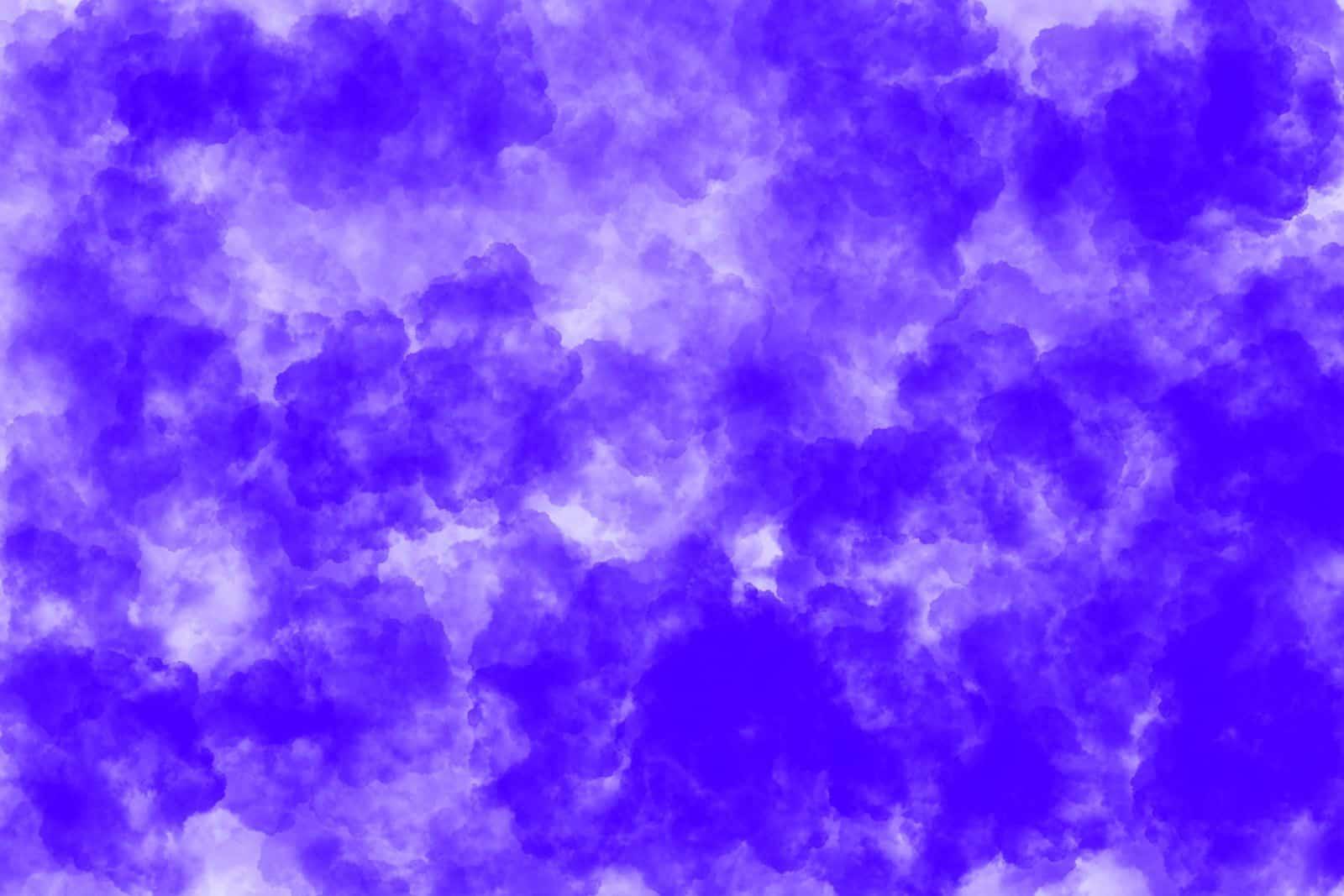Purple Clouds shown on a Mac