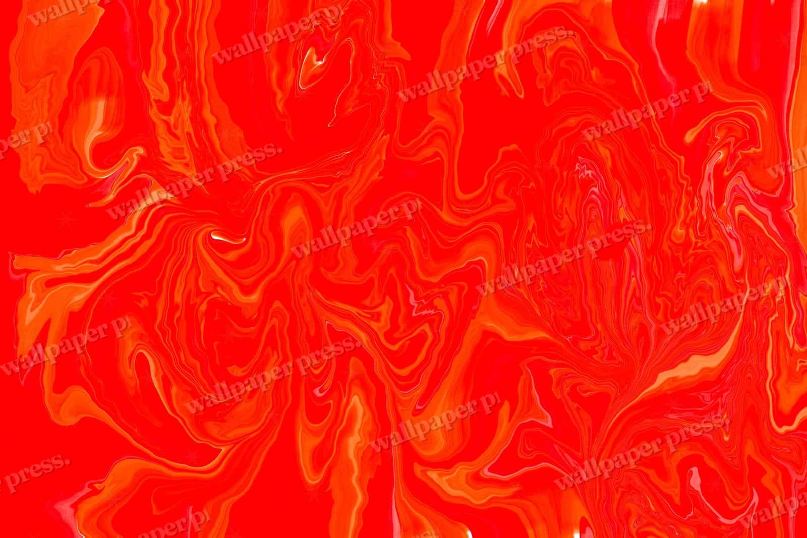 Red Orange Lava